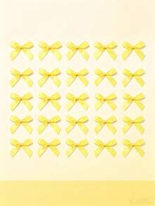 (50pcs/Pack, 100pcs/Pack) 4cm Ribbon Bows, Multiple Colors Available, Suitable For Gift Decoration And Hair Clip Headband Making, Valentine's Day Gift - 4cm Ribbon Bow - View 10