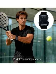 Tennis/Padel Score Wristband - Instant Score Tracker, Wrist Counter, No Memory Loss, Suitable For Singles/Doubles Matches - For Coaches, Referees, Players (White/Black) - Scoring Accessory - Multicolor - View 3