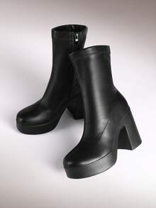 Women Ankle Boots & Booties - Black - View 2