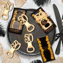 Zinc Alloy Bottle Opener, Used For 50th Birthday Party Gifts And Decorations - View 4