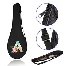 1pc Badminton Racket Bag, Shoulder Bag, Sports Equipment Storage Bag, Protective Cover, Portable Sports Storage Bag, Sports Equipment Accessories - Black - View 20