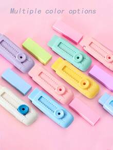 Retractable Erasers For Students, Residue-Free Cleaning, Good Flexibility. Suitable For Learning, Drawing, Back To School, First Day Of School - Multicolor - View 9
