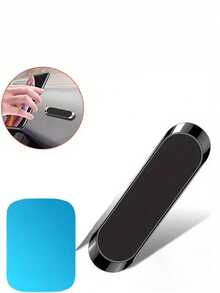 Magnetic Car Phone Holder, Minimalist Premium Universal Magnetic Dashboard Mount, Compatible With Apple Phones, Suitable For Car, Home, Kitchen, Bedroom And Office/Living Room - Rectangular Stand - View 13