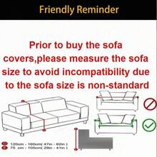 1pc Minimalist Soft Full Coverage Sofa Cover, Anti-Slip Pet Friendly, Cat Scratch Resistant, Odorless, Durable Wear-Resistant, Easy Installation, Machine Washable Hand Washable Reusable - Beige - View 3