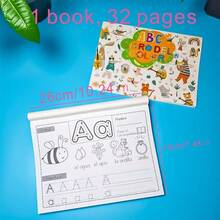 32-Page Spanish Alphabet Coloring And Tracing Book, Designed For Educational And Entertainment Purposes, Featuring Cute Illustrations, Creative Learning, And Handwriting Practice Content, Perfect Gift For Preschoolers Learning Letters And Vocabulary, Suitable For Birthday, Christmas, Back To School Gifts - A4 - View 2