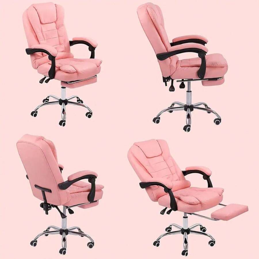 Home Office Chairs - Pink - View 1
