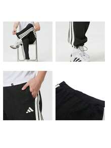 Adidas 男士運動長褲 ST 3ST DENIM PT Climawarm 保暖科技 舒適輕量直筒訓練褲 KR2524 - 黑色 - 查看 7