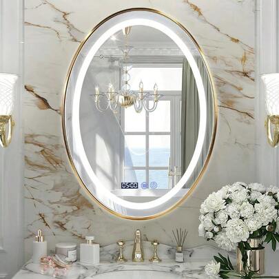 Wall-Mounted Vanity Mirrors