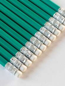 12pcs Starfish HB Pencils, Plastic Eraser Pencils Stationery Writing 12pcs Box Set Student Drawing Writing Pen - Pencil - View 4