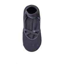Women Cross Strap Anti-Slip Yoga Socks, 1/5 Pairs Random Color Pilates Socks, Silicone Grip Non Slip Floor Socks For Indoor Workout - 1 Double Random - View 7