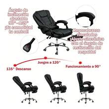 Home Office Chairs - Black - View 5