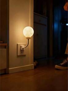 AI Voice Control Moon Lamp USB Smart Night Light, Adjustable Gooseneck, Eye-Protection Desk Lamp And Atmosphere Light, Suitable For Elderly, Breastfeeding Mothers And Children's Bedside Use - Multicolor - View 7