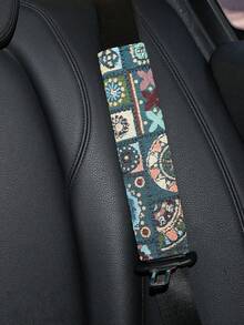 Car Seat Belt Shoulder Cover Soft Fabric Bohemian Seat Belt Protector Anti-Friction Seat Belt Accessory Easy Installation Car Tool Durable Structure Seat Belt Protection Tool Suitable For All Car Models And Fashion Designers - Upgraded Version - View 19