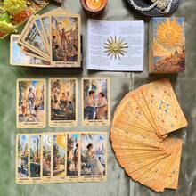 The Sunlit City Tarot Deck, 78 Original Modern Art Tarot Cards, With Guidebook EN/RU/ES/FR, Beginner Friendly, 12*7cm, 14+ - Multicolor - View 7