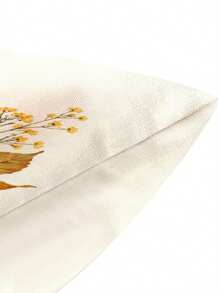 Thanksgiving Autumn Table Runner GIVE THANKS Watercolor Pumpkin Berry Pattern Rustic Country Style Autumn Holiday Dining Table Decor Maple Leaf Pine Cone Floral Print Restaurant Kitchen Home Decor - Multicolor - View 9