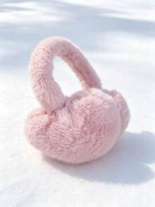 Autumn/Winter Korean Style Heart Plush Earmuffs For Women, Cute Anti-Freeze Warm Ear Covers, Ear Protection Warmer - Multicolor - View 13