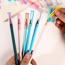 Tutup Pensil Plastik Transparan Multifungsi, Pelindung Ujung Pensil Anti-Tumpul, Ukuran 8mm, Cocok untuk Pensil Segitiga, Heksagonal, Bulat, dan Persegi, Perlengkapan Alat Tulis Anak untuk Kembali ke Sekolah - Bulat - View 4