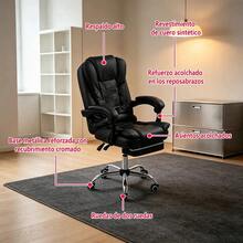 Home Office Chairs - Black - View 6