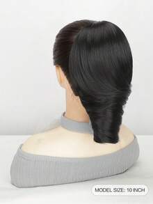 nimoki 10 Inch Claw Ponytail Wig, Heat-Resistant Synthetic Fiber Material, Elegant Hair Claw For Women, Suitable For Christmas, Halloween, Music Festivals And Daily Wear - Multicolor - View 9