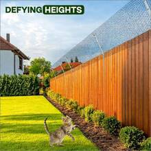 10M Cat Proofing Net Garden Fencing Security Steel Brackets And Mesh With Screws - 26SSY-wIN-uK-10M Cat Proofing Net - View 6