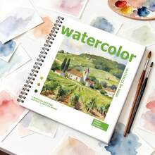 300GSM Rough Watercolor Paper Sketchbook Notebook, A4 A5 Two Sizes, 15 Pages Per Book, Heavy‑Duty Artist Drawing Pad For Sketch And Layering Painting, Perfect For Amateur Painters And Professional Art Creators - Single Piece - View 9