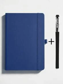 1/2pcs A5 Notebook And Pen Set, 192 Pages With Lock, Portable Writing Journal, Daily Planner, Suitable For Notes, Diary, Study, School, University, Office, Work And Travel, Back To School Supplies, Office Supplies, 2026-2027 Academic Year Diary - Multiple Styles - View 11