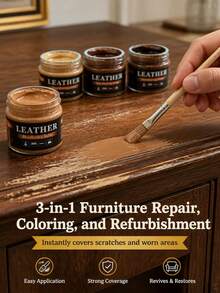 Wooden Furniture Repair And Staining Oil, Wood Repair Kit, Suitable For Various Wooden Furniture - Color-correcting Cream - View 2
