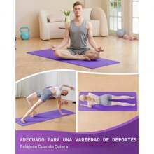 Colchonetas de ejercicio - morado / rosa - Ver 5