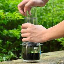 3-In-1 Clear Coffee Press Brew Method Combines French Press For Travel - 26B-d-wIN-uK-hand-operated Coffee Maker - View 7
