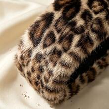 Leopard Print Casual Street Party Elegant Polyester Headband Autumn - Coffee Brown - View 2