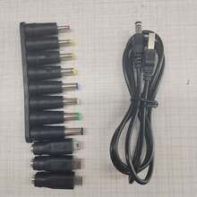 Cable Elevador USB A a DC, Cable de Alimentación USB a 5V DC, Adaptador de Fuente de Alimentación con Conector Jack DC y Puntas DC para Router Wifi, Ventilador, Cámara y Pequeños Electrodomésticos - Ver 12