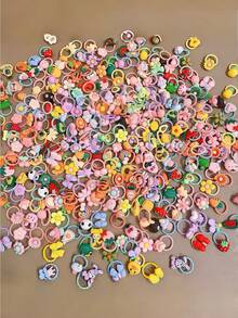 10pcs/20pcs/50pcs/100pcs Random Pet Hair Accessories Hair Ties, Cute And Non-Damaging, Suitable For Cat And Dog Decoration - Multicolor - View 8