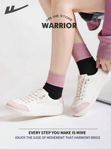Warrior Women's Board Shoes Spring And Autumn Comfortable Modest Style Casual Yet Sleek Sneakers All-Day Wear Training Sneakers Running Shoes - Multicolor - View 4
