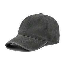 1pc Women's Washed Vintage Baseball Cap, Minimalist Style, Women's Trucker Hat, Women's Hat, Vintage Versatile Sun Hat, Suitable For Daily Wear - Multicolor - View 2