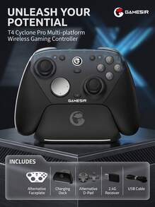 GAMESIR G7 Pro Uranus 8K Polling Rate Gaming Controller | Wired/Wireless Dual-Mode | Bluetooth 5.0 For Steam/PC/Android | Includes Double-Sided Shell & Customizable Back Buttons - View 10