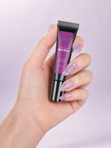 1/2pcs 15g Large Capacity Squeeze Semi-Solid Gel Nail Glue, No UV/LED Lamp Required, Long-Lasting Adhesion, Suitable For Press-On Nails, Acrylic Nails, Nail Tips And Nail Rhinestones - 15g - View 6