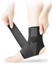 1/2 Pairs Ankle Brace, Professional Sports Ankle Wrap For Ankle Sprain Recovery, Ankle Support Protector - Black 1 Piece - View 6