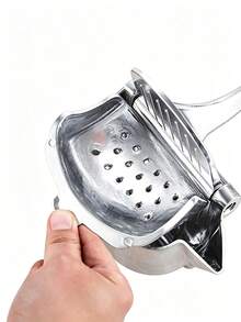 Heavy Duty All-Metal Manual Juicer/Manual Fruit Press, Home Manual Juicer, Suitable For Lemon, Orange, Apple, Cucumber, Melon And Other Fruits, Durable Kitchen Countertop Juicing Tool, Suitable For Home Kitchen, Camping, Picnic Daily Use - Multicolor - View 5