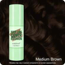 VERONNI Stik Bedak Pengisi Garis Rambut, Pengisi Garis Rambut Tahan Air, Bedak Penutup Akar Rambut, Pengisi Warna Rambut Halus, Pena Spons Bayangan Bedak Pengisi, Tampilan Alami, Ciptakan Garis Rambut Sempurna, Tersedia 7 Warna - MultiWarna - View 13