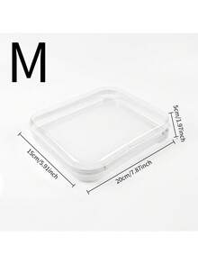 Clear Hard‑Shell Portable Travel Organizer Set , Zipper Hard Plastic Cosmetic Toiletry Storage Case , Waterproof Dustproof Shockproof Reusable Multi‑Purpose Container For Business Trip And Daily Use - Multicolor - View 16