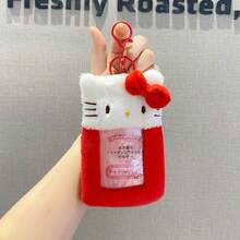 SANRIO Tempat Kartu Boneka Kartun Lucu, Sarung Kartu Foto Boneka Hewan Kawaii dengan Jendela Transparan & Gantungan, Kantong Penyimpanan Kartu Koleksi Mini, Hadiah Alat Tulis untuk Anak Perempuan, Aksesoris Dekorasi Gantungan Tas Ransel - MultiWarna - View 16