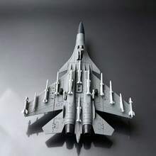 Military Series F-16 Fighter Jet Model Kit, KA-52 Helicopter Indoor Decorative Display, Back-To-School Gift, Boy's Toy Model, Birthday Present, Building Block Set - Multicolor - View 4