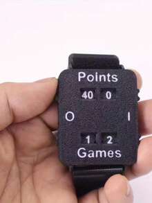 Tennis/Padel Score Wristband - Instant Score Tracker, Wrist Counter, No Memory Loss, Suitable For Singles/Doubles Matches - For Coaches, Referees, Players (White/Black) - Scoring Accessory - Multicolor - View 10