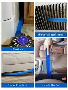 1pc Dryer Vent Cleaning Kit, Universal Vacuum Hose Adapter, Lint Removal Tool, Home Accessory For Dryer Exhaust Vent And Laundry Room Maintenance - Multicolor - View 8