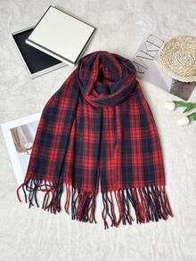 Navy Blue and Red