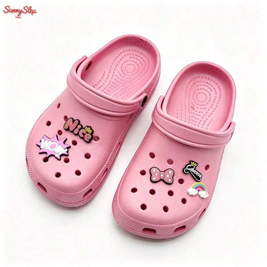 Women Clogs - Pink - View 1