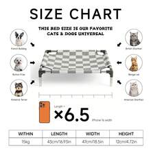 Thickened All-Season Cat Bed, Small Animal Bed, Cat Nest, Pet Cot - Black and White - View 14
