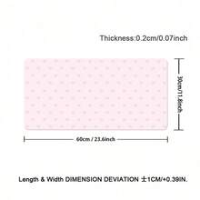 Leather Desk Mat Protective Pad Full Screen Bow Y2K Pink Girl Mouse Pad Office Desk Mat Waterproof Anti-Slip PU Desk Mat Gaming Esports Users - View 8