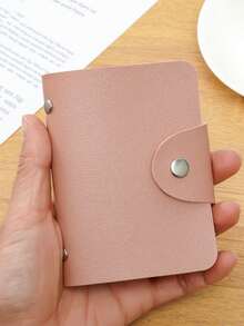 1pc Neutral Anti-Theft Anti-Demagnetization Bank Card Holder, Creative Multi-Card ID Card Sleeve, Shielding Card Holder, Driver's License Storage Bag - Multicolor - View 5