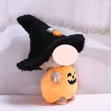 1pc, Clothing Only, Halloween Doll Clothes Suitable For Labubu, Pumpkin Hat, Pumpkin Pants, Devil Pumpkin Outfit, Costume Props For Display - Multicolor - View 5
